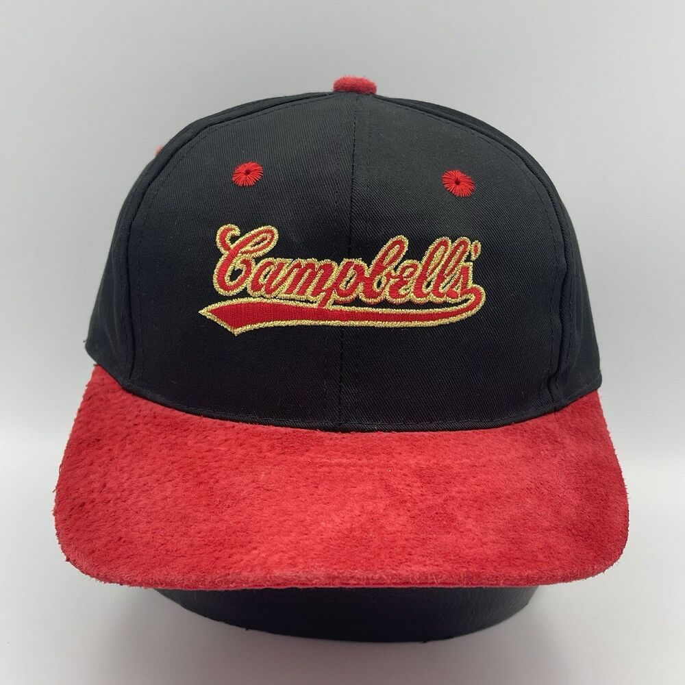 Vintage Campbell’s Soup Company Snapback Hat Cap Rare